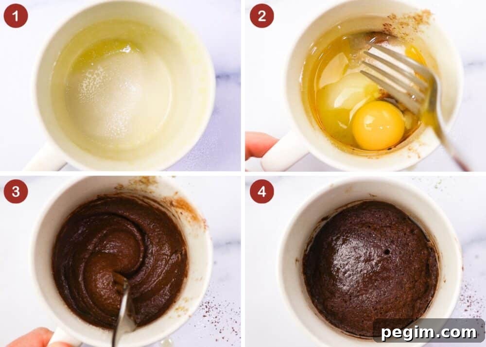 How to make Keto Flaxseed Muffin In A Mug