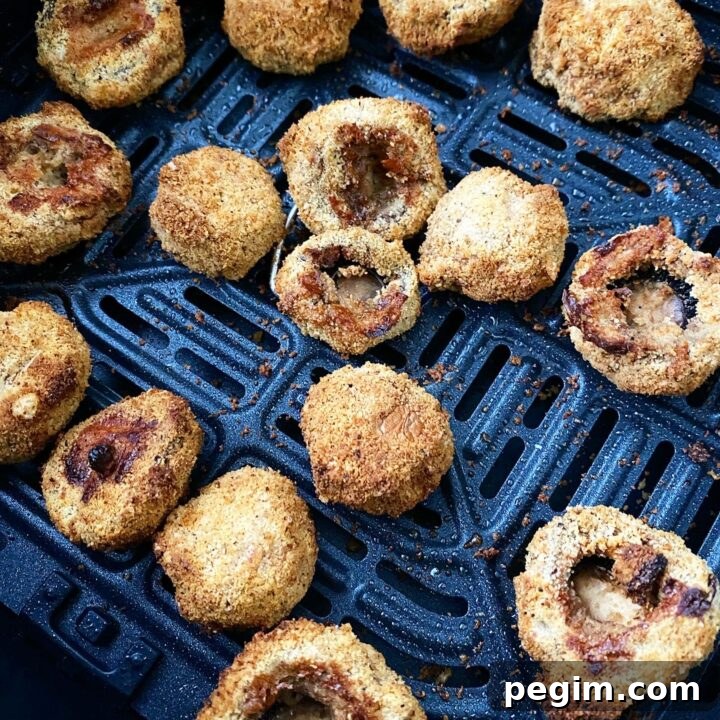 Image for Keto Air Fryer Fried Mushrooms