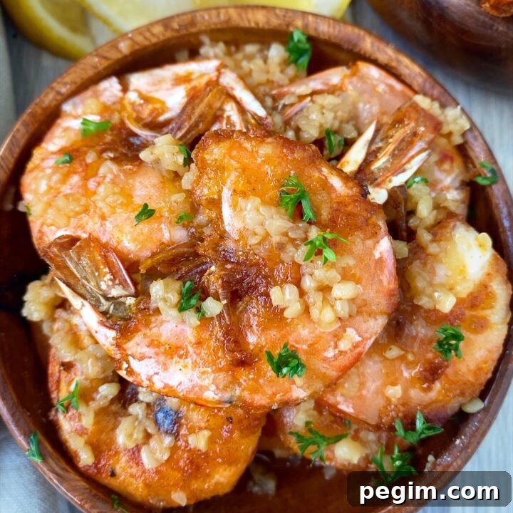 Image for Air Fryer Garlic Shrimp – Hawaiian Style + VIDEO