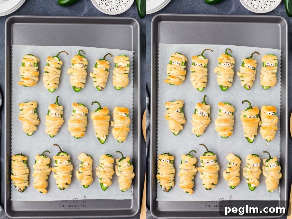 Halloween Jalapeno Poppers