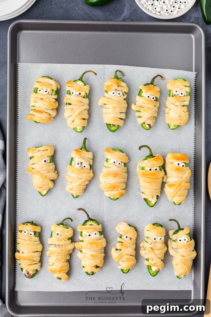 Jalapeno Popper Mummies