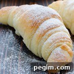 Croissants With Nougat Cream - Featured Image