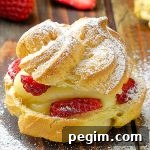 Strawberry Cream Puffs - Featured Image