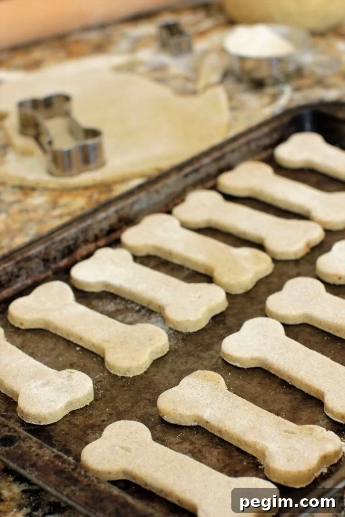 plain banana biscuits on a tray