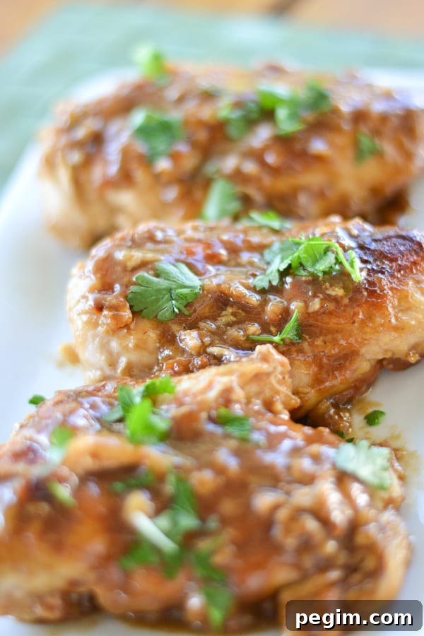 Glazed Balsamic Chicken