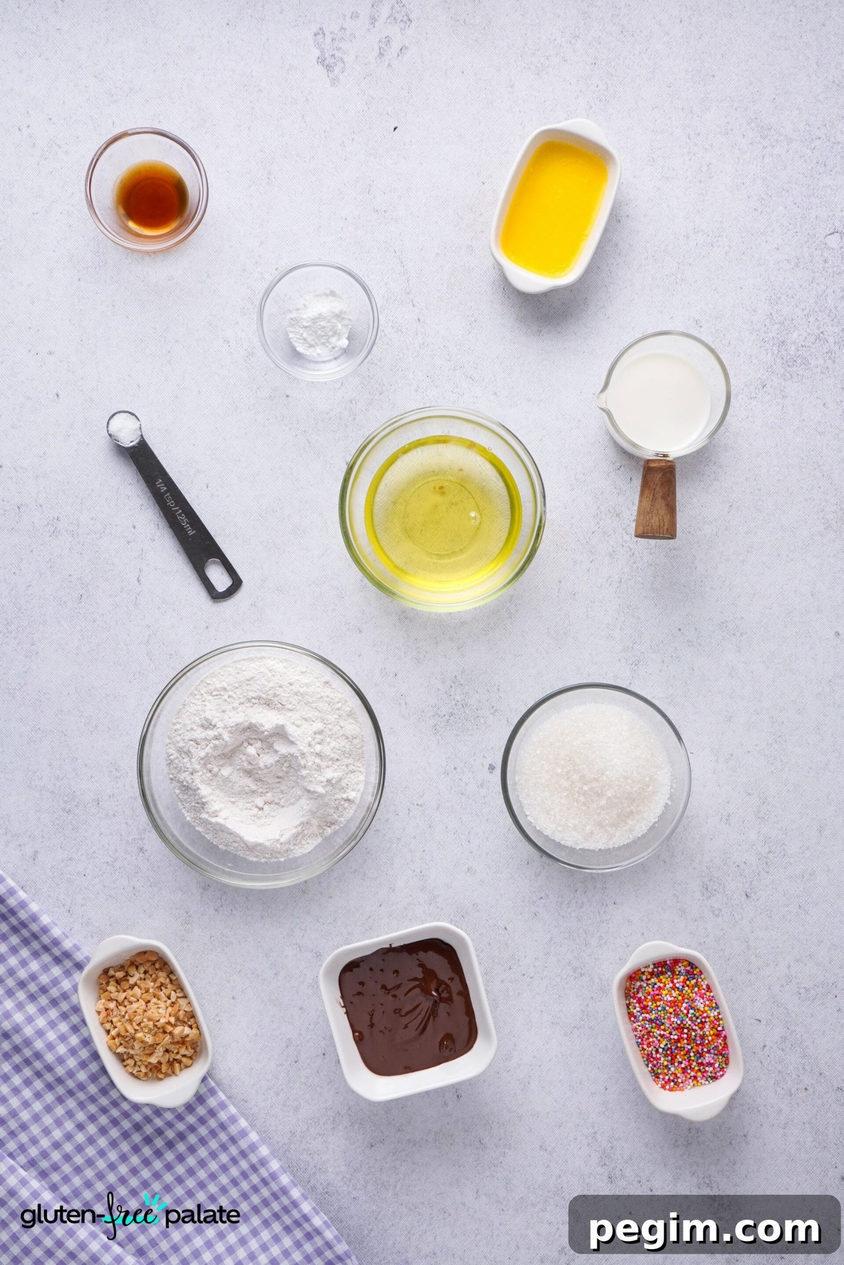 Gluten-free ice cream cones ingredients