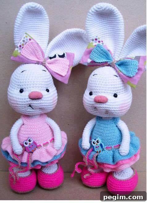 Easter bunny crochet pattern