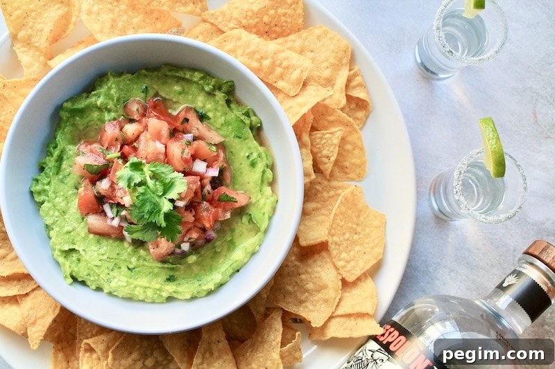 guacamole recipe with salsa