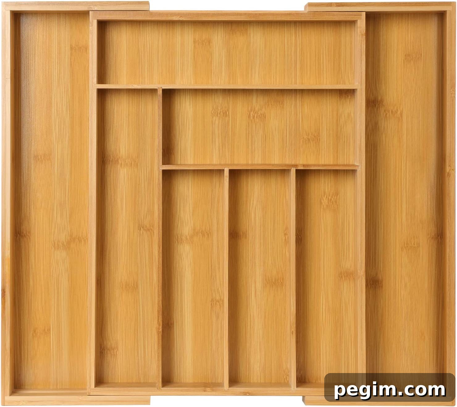 Bamboo Expandable Drawer Organizer.