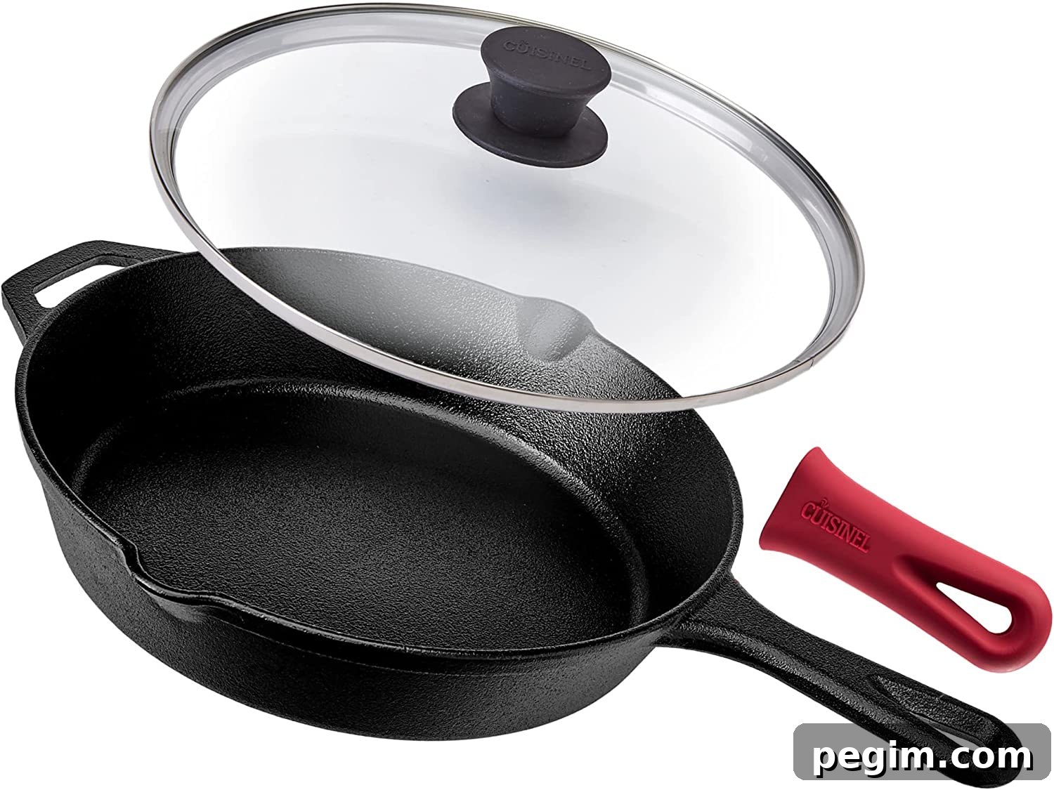 Cast Iron Skillet with Lid.