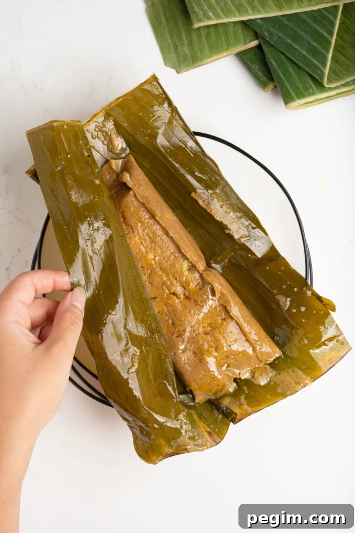 Pasteles on a plate.