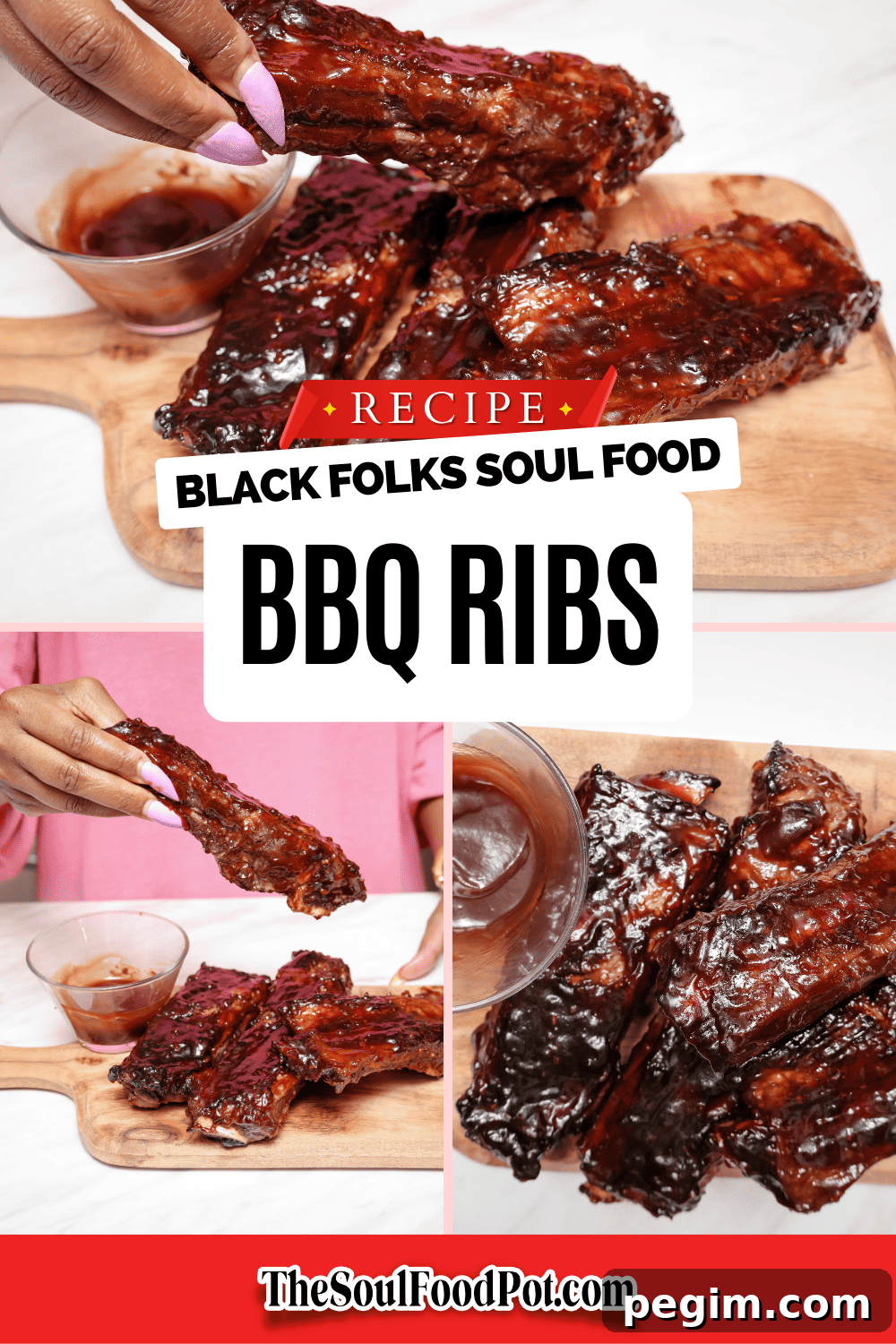 Black Folks Southern Soul Food BBQ Ribs Recipe