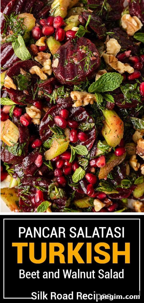 titled image (and shown): mediterranean beet salad recipe