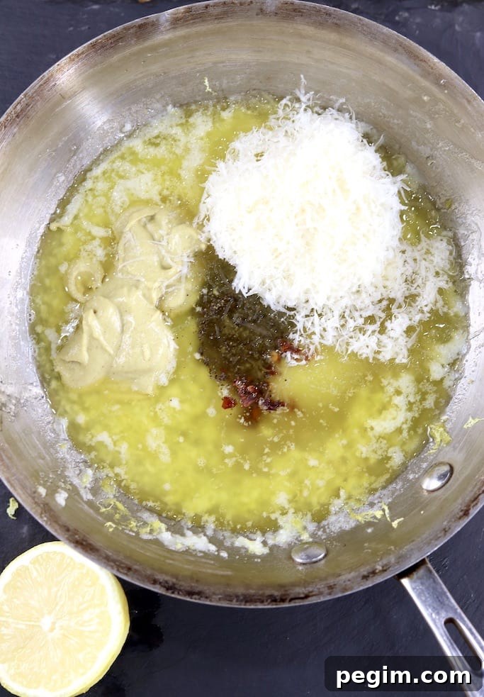 Lemon Garlic Butter for pork chops