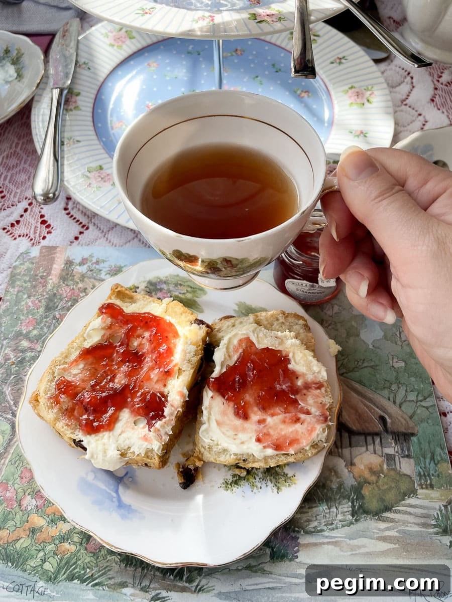tea and scones
