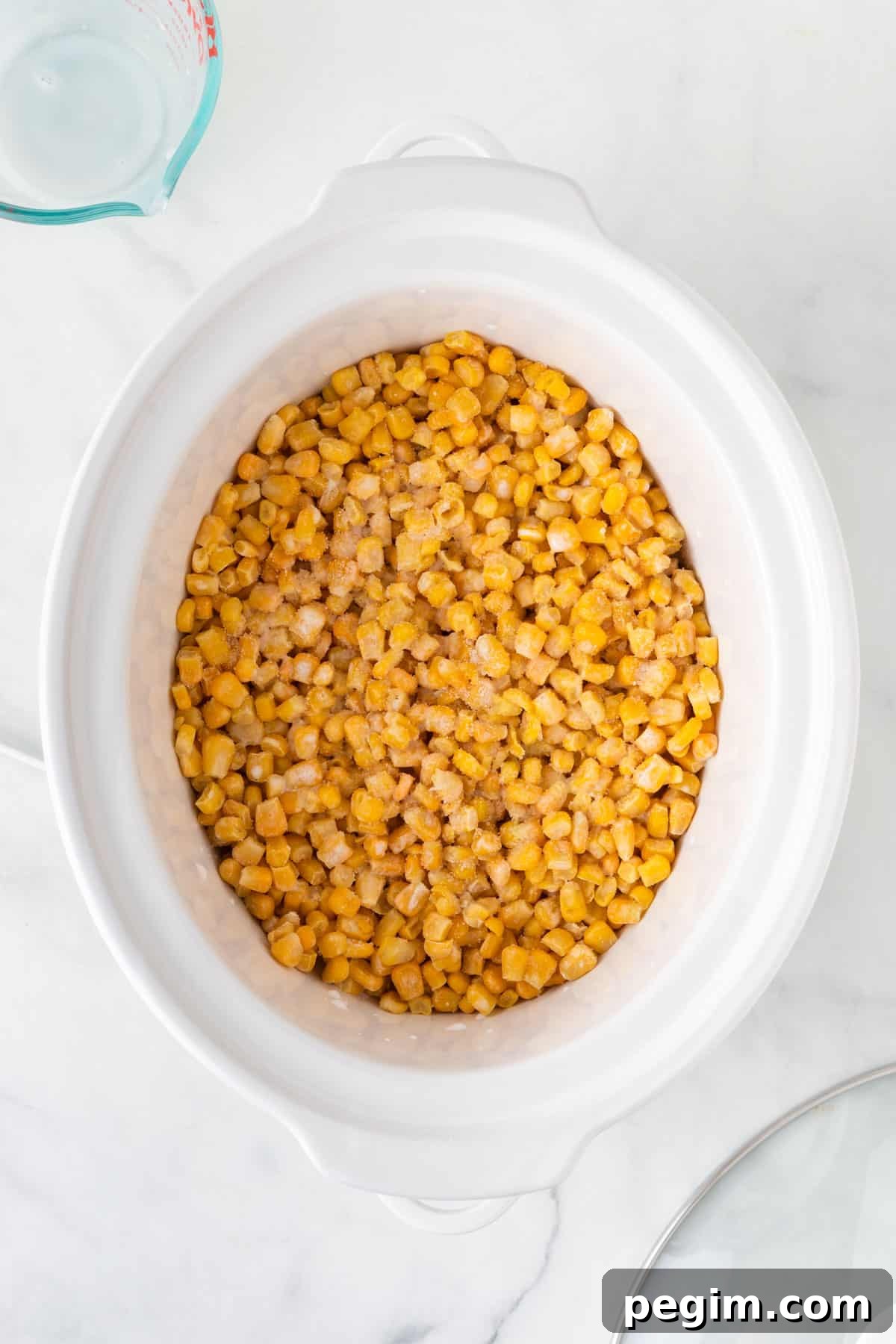 corn in a slow cooker