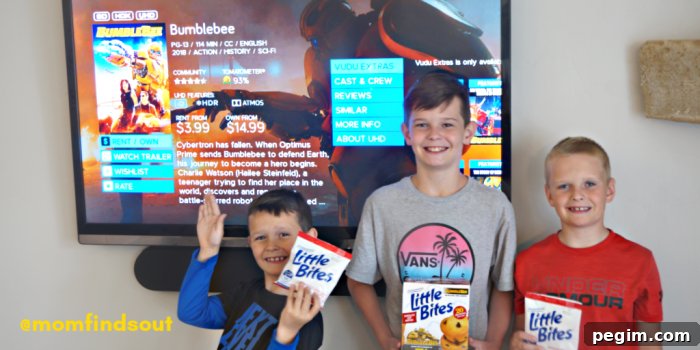 Entenmann's Little Bites Bumblebee Movie Sweepstakes