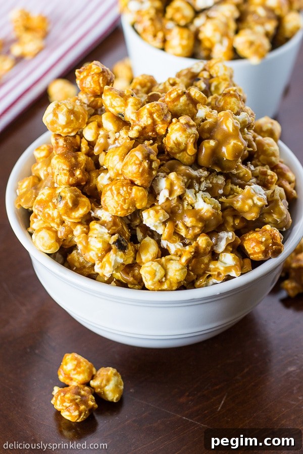 Homemade Caramel Corn