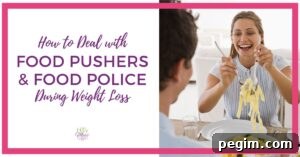 How to deal with food pushers at work
