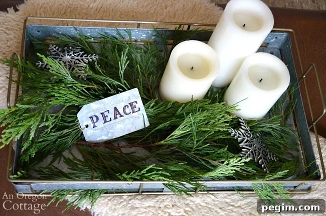 Green-Buffalo plaid Christmas Decor-coffee table tray