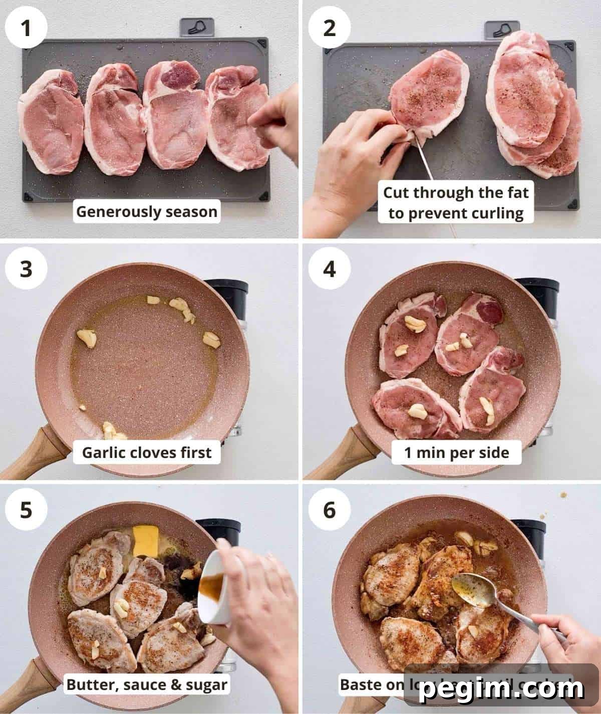 Step by step instructions for making this recipe with captions