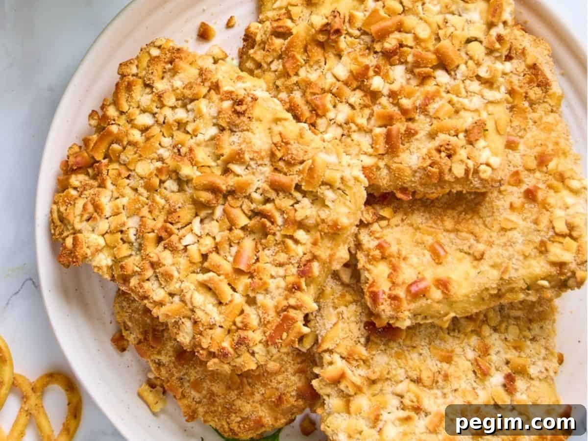 Crispy Breaded Air Fryer Tofu