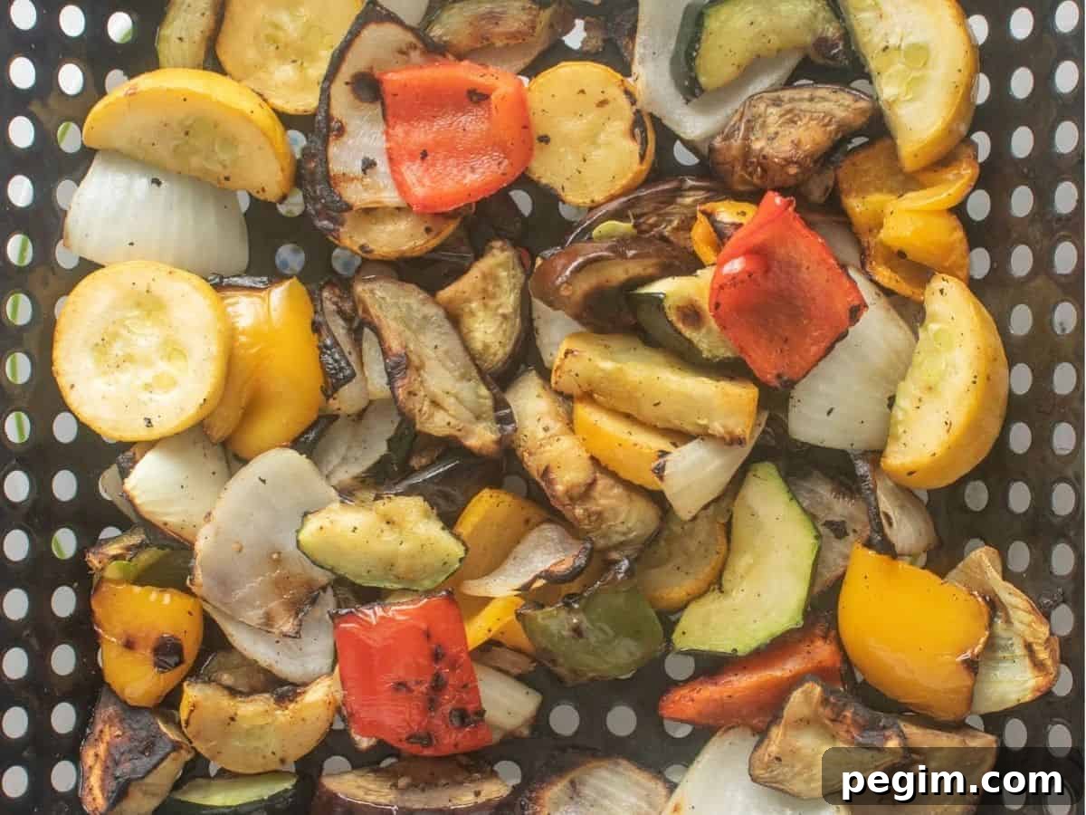 Simple Smoked Vegetables