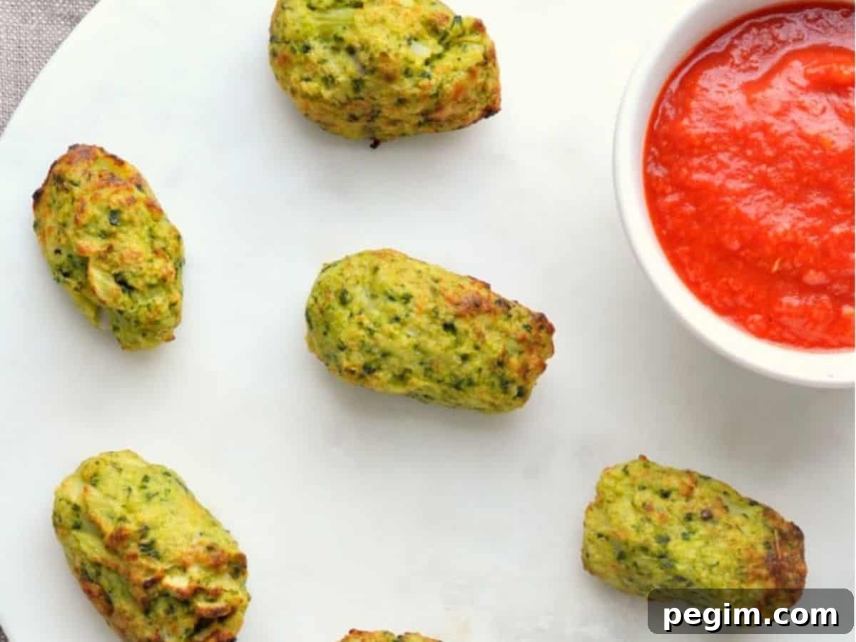 Air Fryer Broccoli Tots