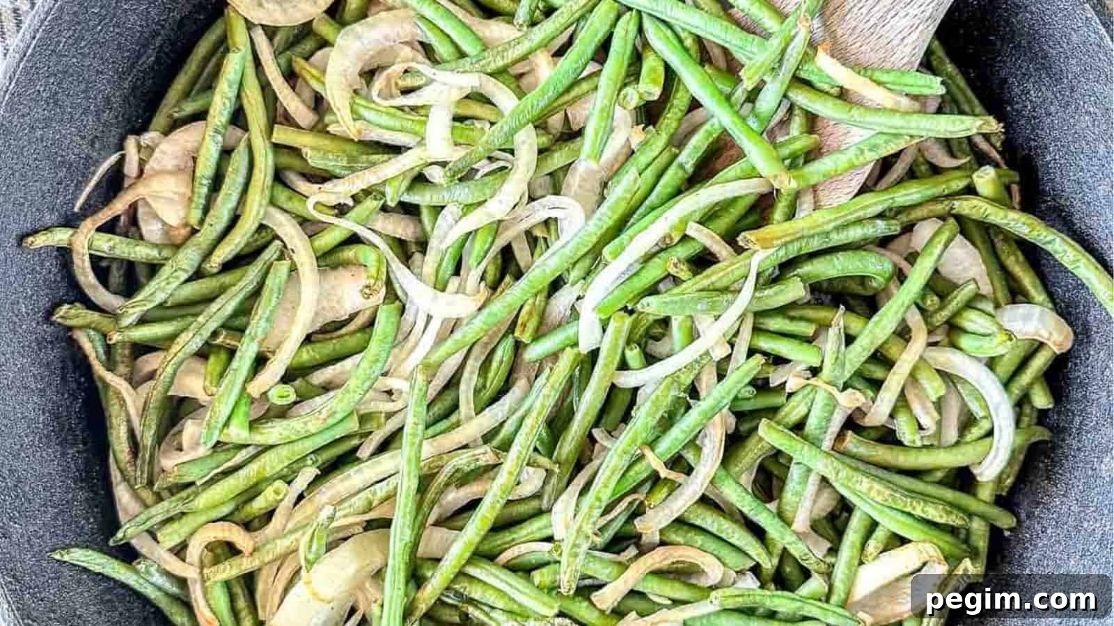 The Best Smoked Green Beans