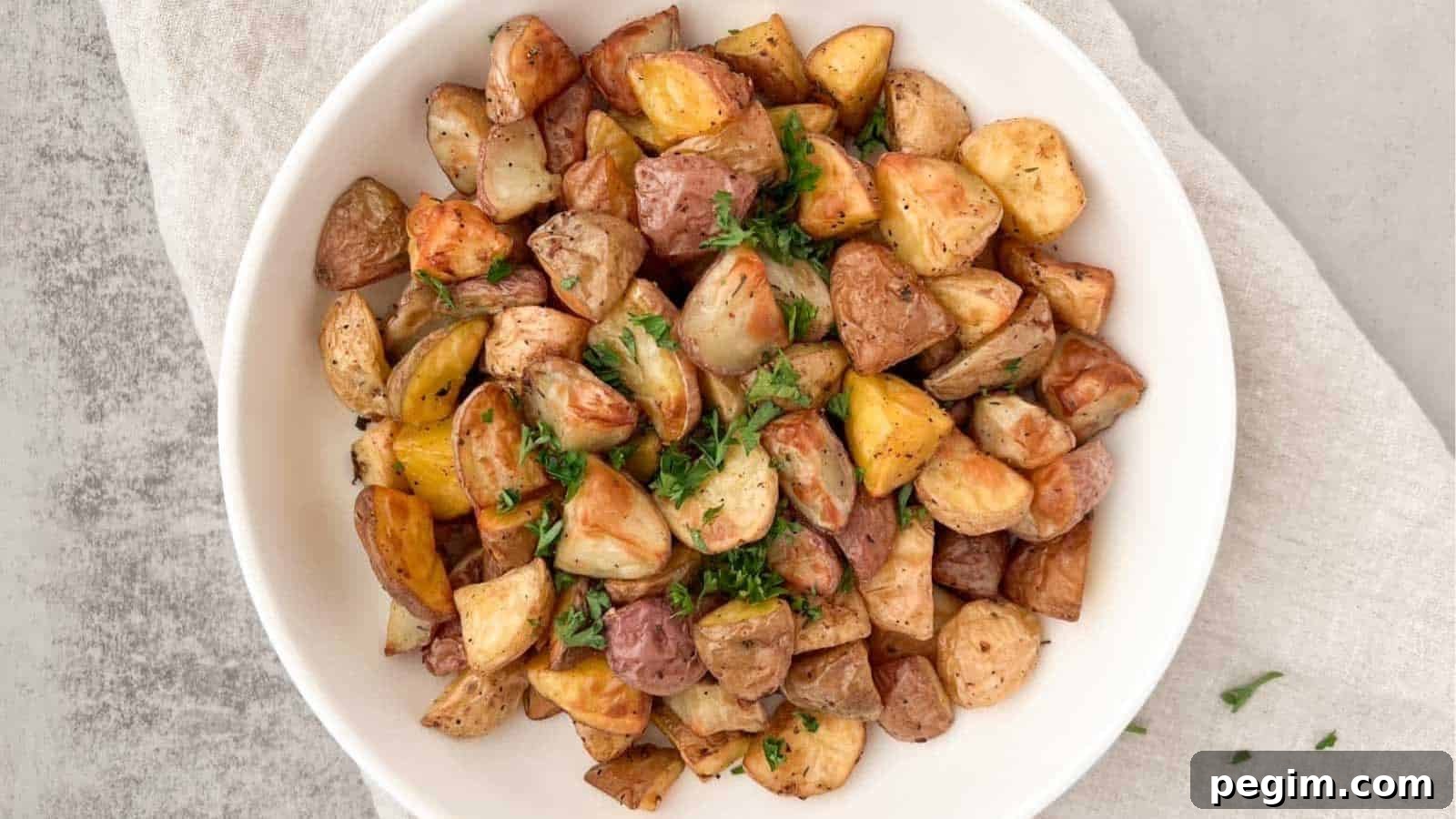 Air Fryer Diced Potatoes