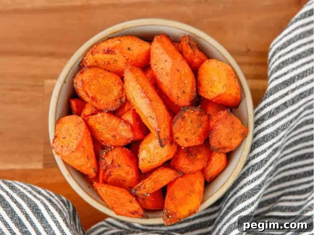 Honey Glazed Air Fryer Carrots
