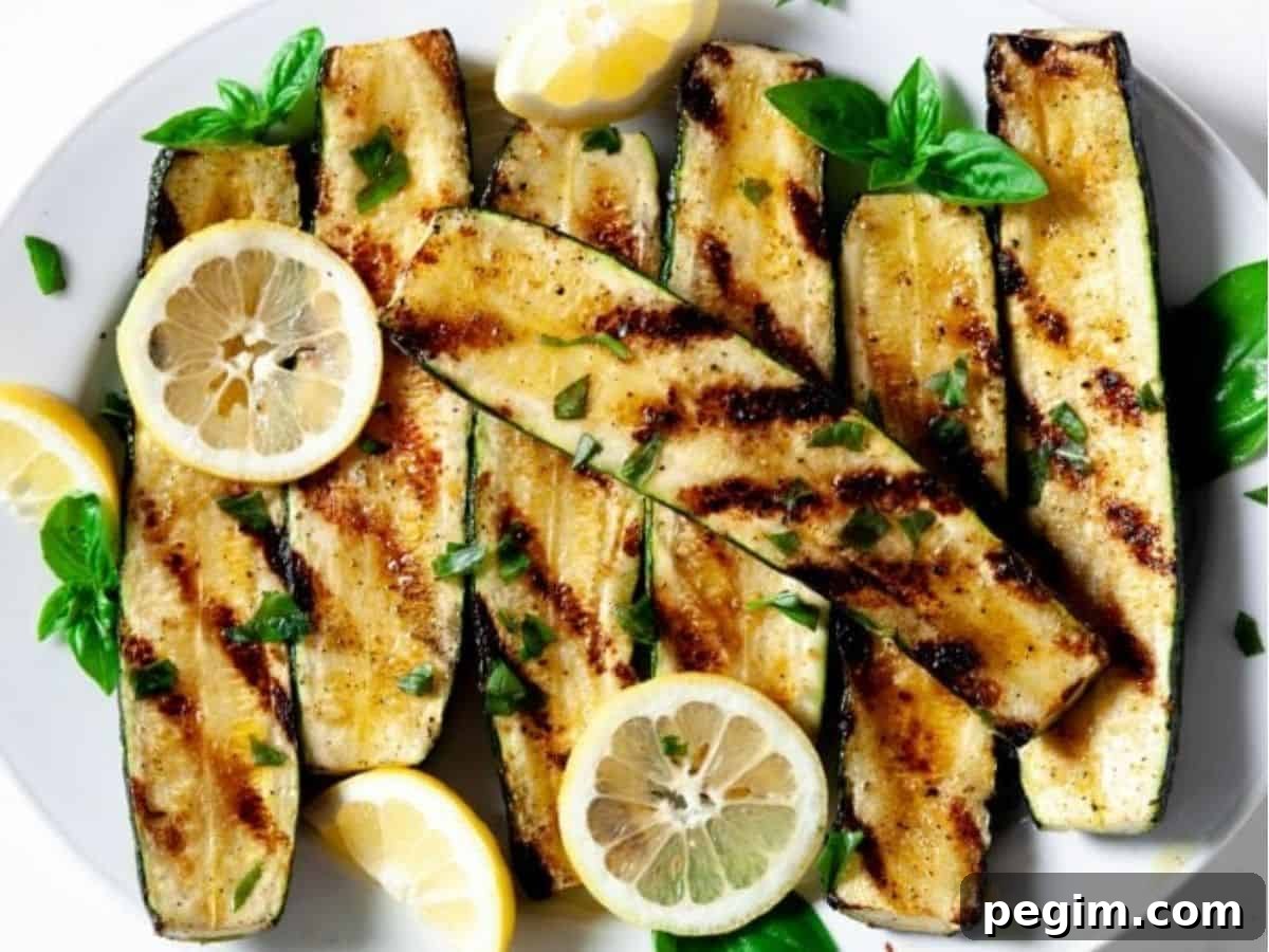 Grilled Zucchini