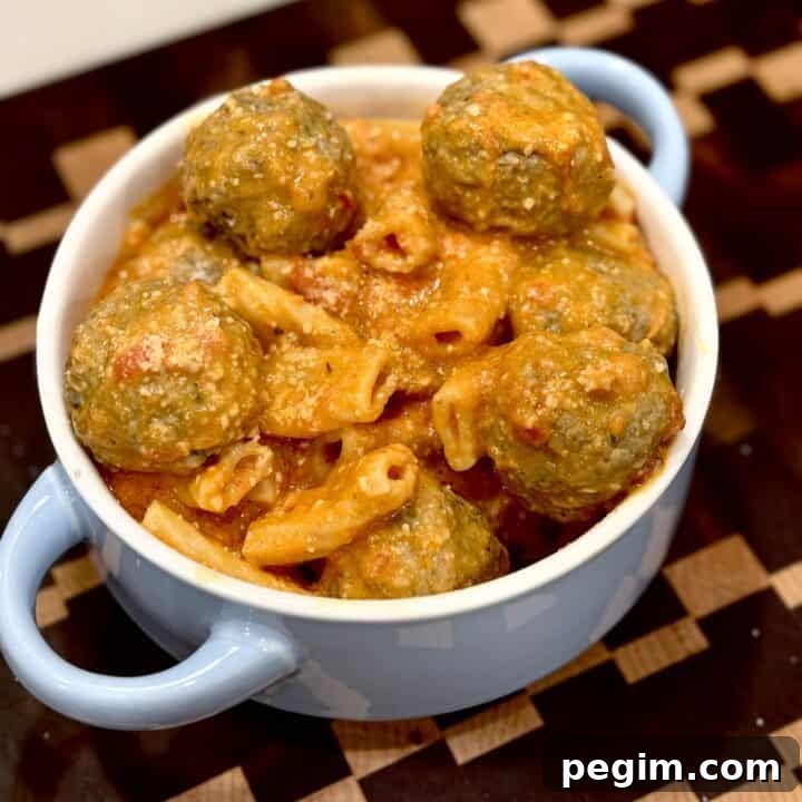 Instant Pot Meatballs Marinara Pasta