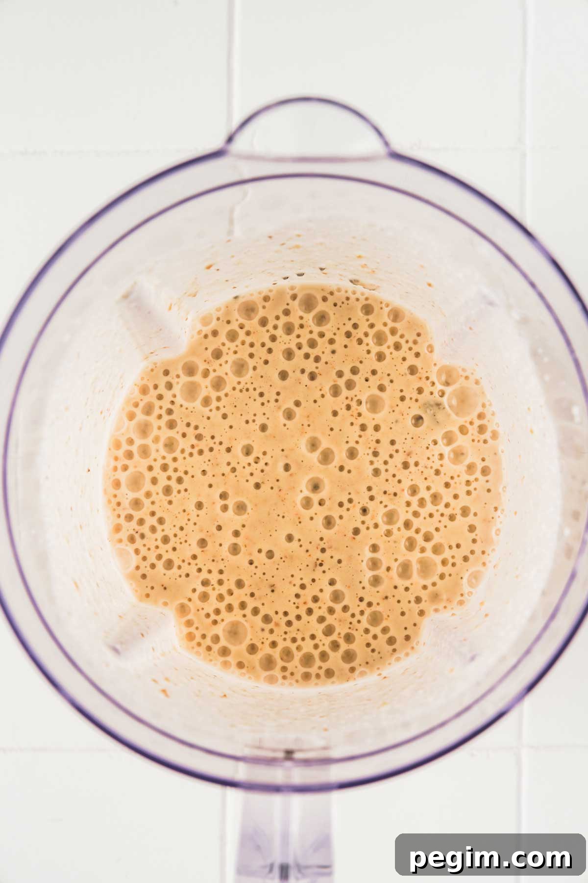 blender avec du smoothie