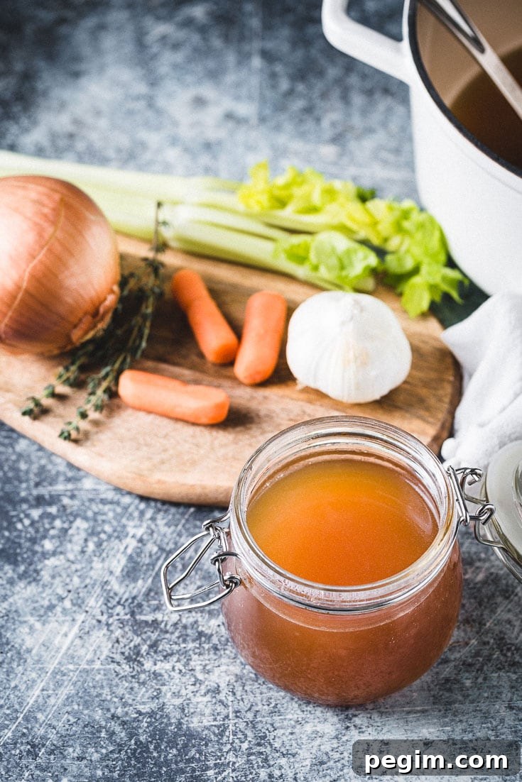 turkey stock recipe side