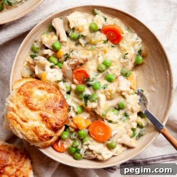 healthy crustless chicken pot pie soup