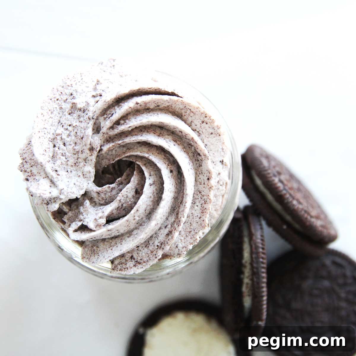 Oreo whipped cream