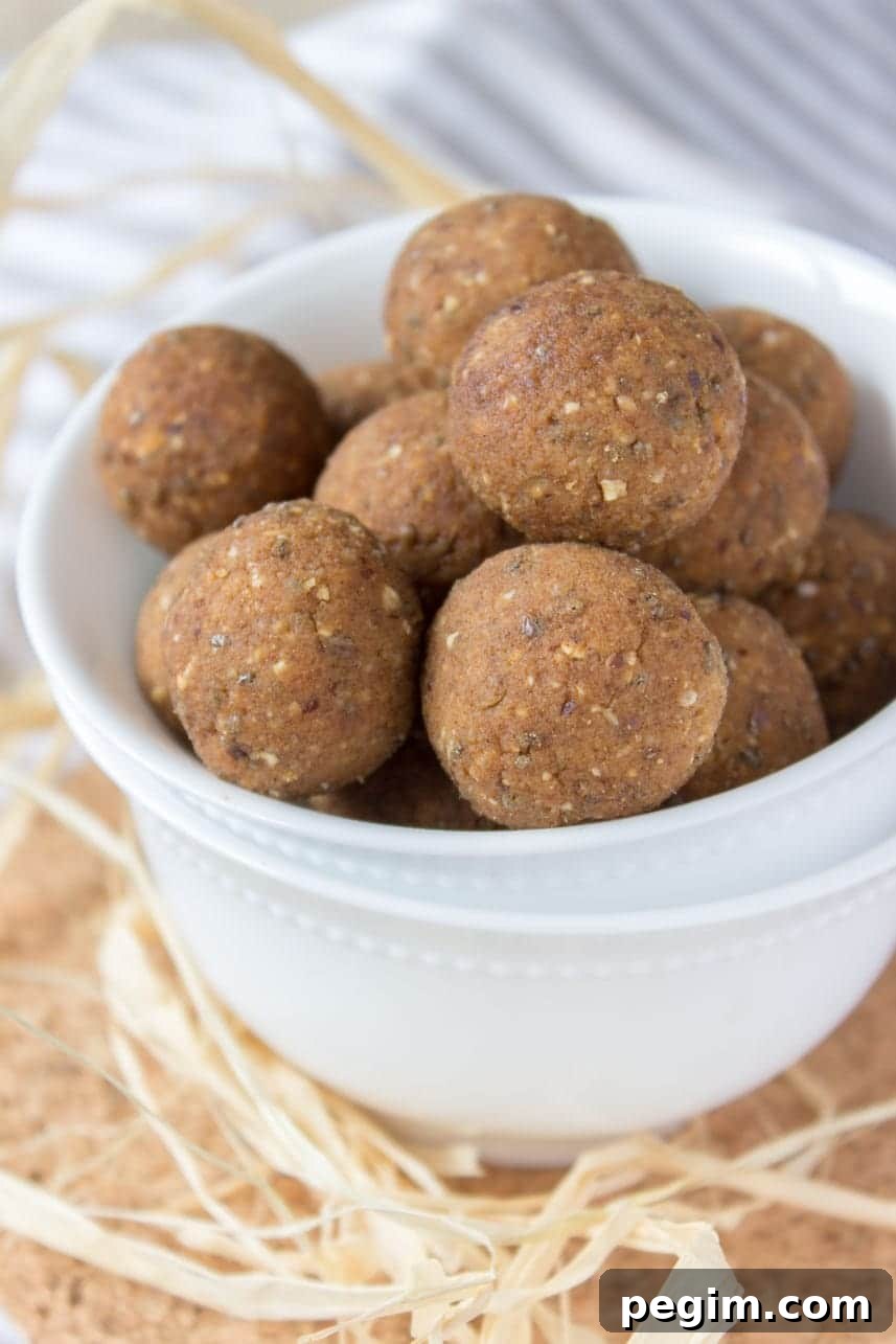 Pumpkin Pie Energy Balls are the perfect grab-and-go snack. These HEALTHY no-bake bites are nutritious, refined sugar-free, vegan, gluten-free.