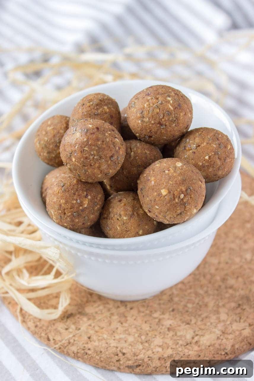 Pumpkin Pie Energy Balls are the perfect grab-and-go snack. These HEALTHY no-bake bites are nutritious, refined sugar-free, vegan, gluten-free.