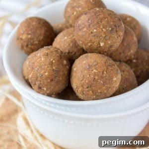 Pumpkin Pie Energy Balls are the perfect grab-and-go snack. These HEALTHY no-bake bites are nutritious, refined sugar-free, vegan, gluten-free.