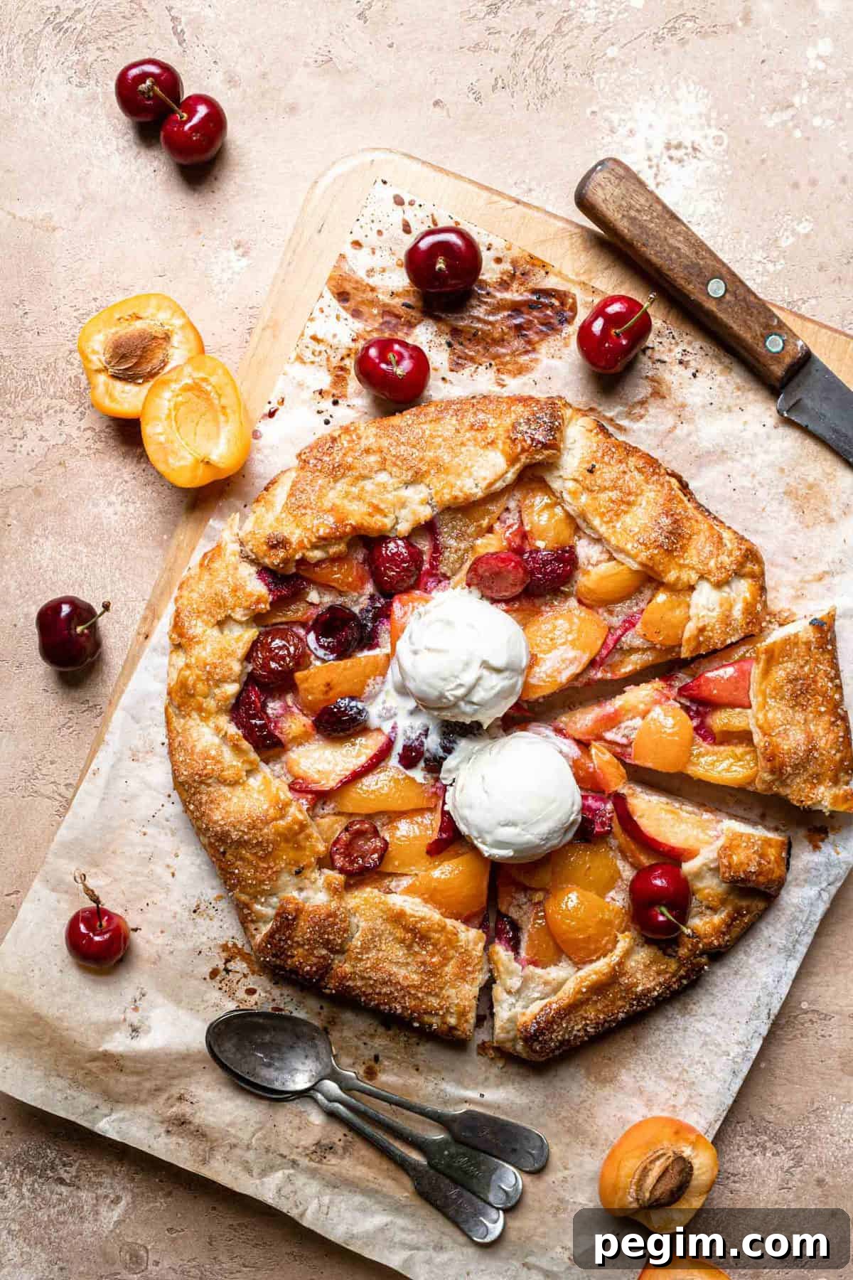 Stone Fruits Galette Recipe