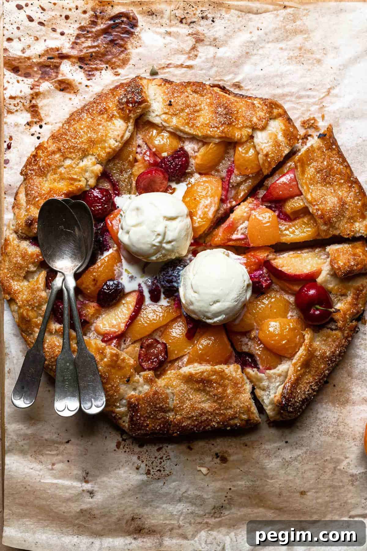 Stone Fruits Galette Recipe