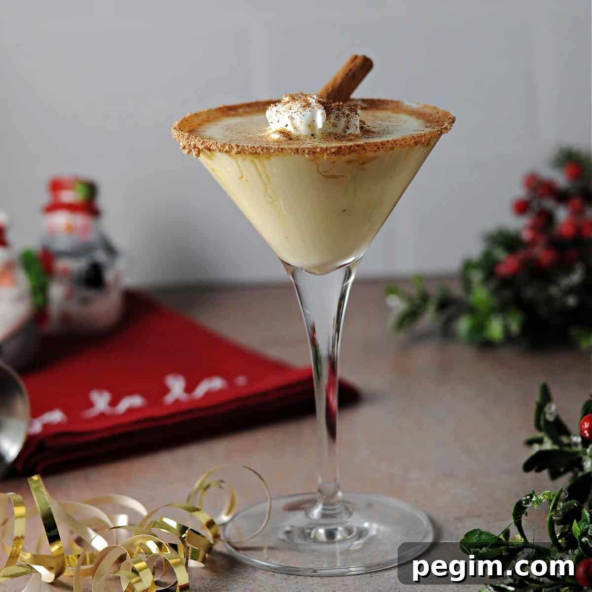 Image for Eggnog and Baileys Cocktail - with Vodka