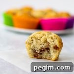 Chocolate chip chia muffin