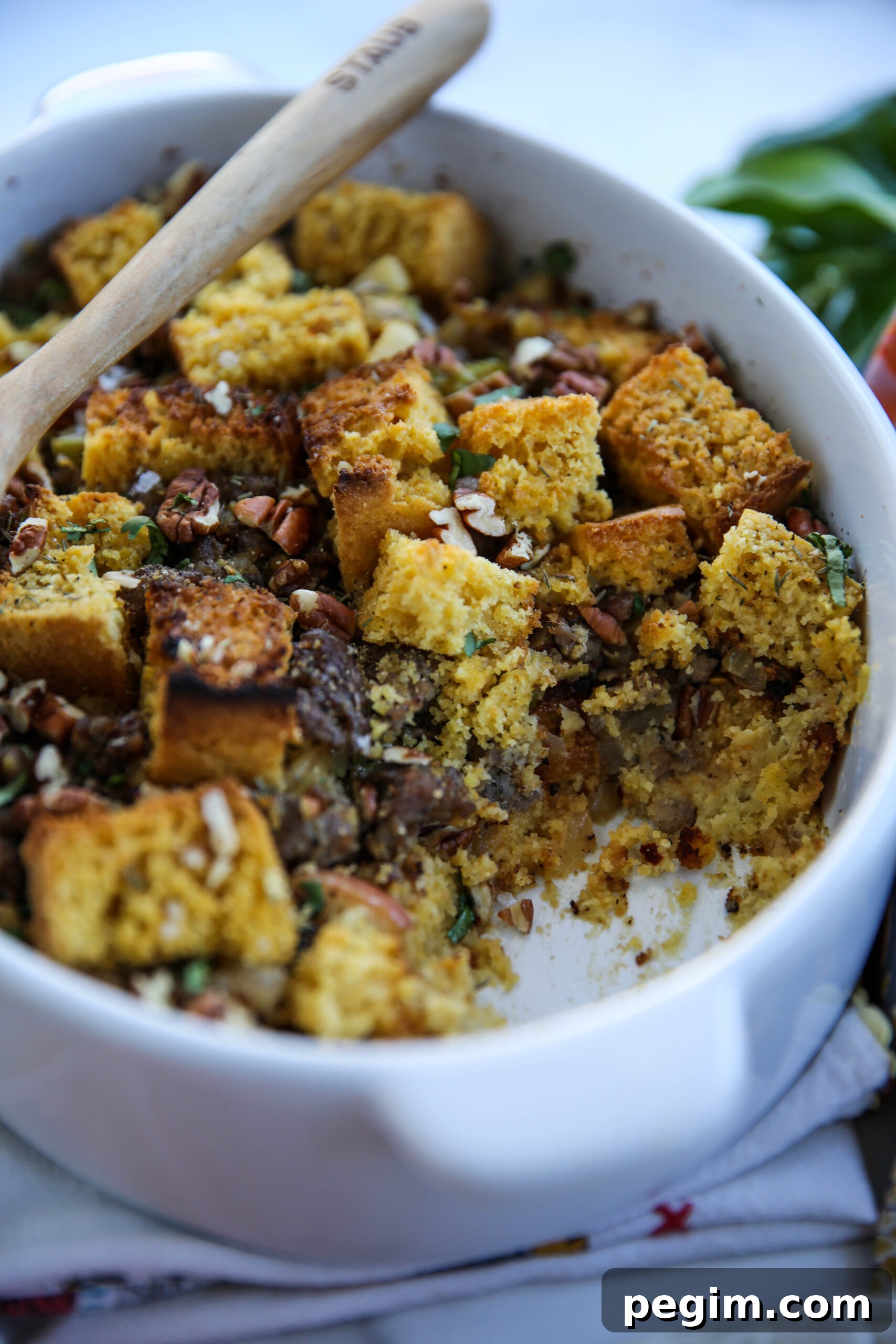 PaleOMG Gluten Free Cornbread Stuffing