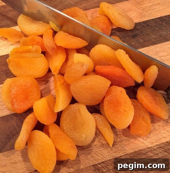 Dried Apricots.