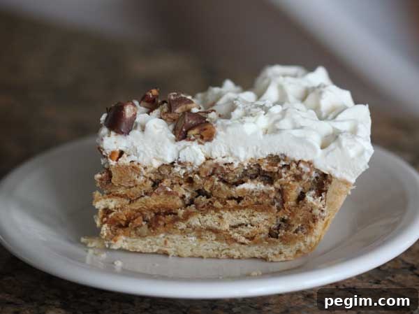 Luby's Butternut Brownie Pie Recipe also known as Graham Cracker Pie.