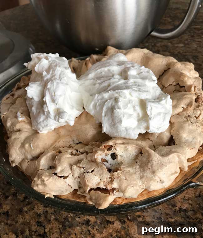 Butternut Brownie Pie