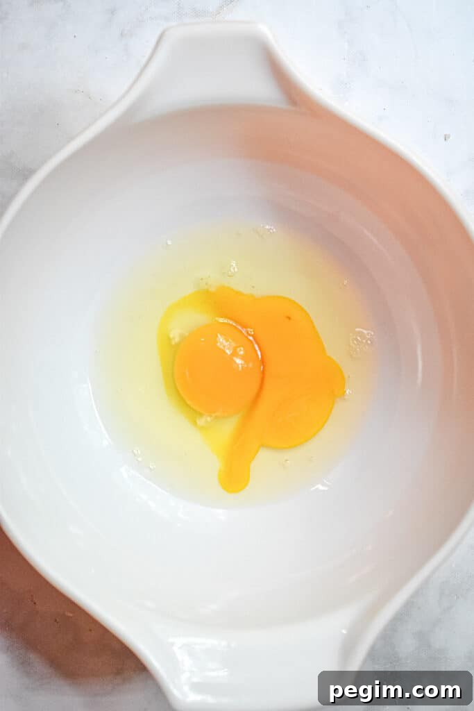 The eggs are in the bowl.
