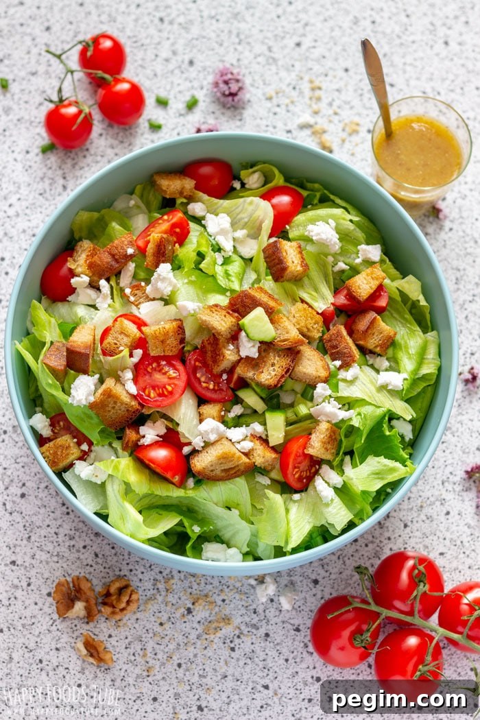 Goat Cheese Salad with Walnut Dressing